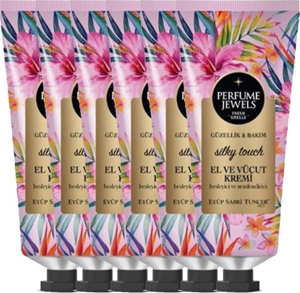 Eyüp Sabri Tuncer Pj El Ve Vücut Kremi Sılky Touch 50 Ml Tüp x 6 - Image 1