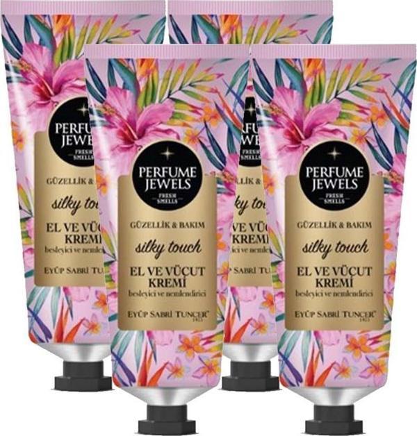 Eyüp Sabri Tuncer Pj El Ve Vücut Kremi Sılky Touch 50 Ml Tüpx 4 - Image 1