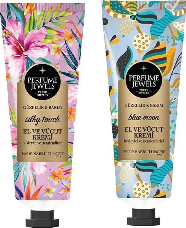 Eyüp Sabri Tuncer Pj El Ve Vücut Kremi Silky Touch ve Blue Moon Tüp 50 Ml - Image 1