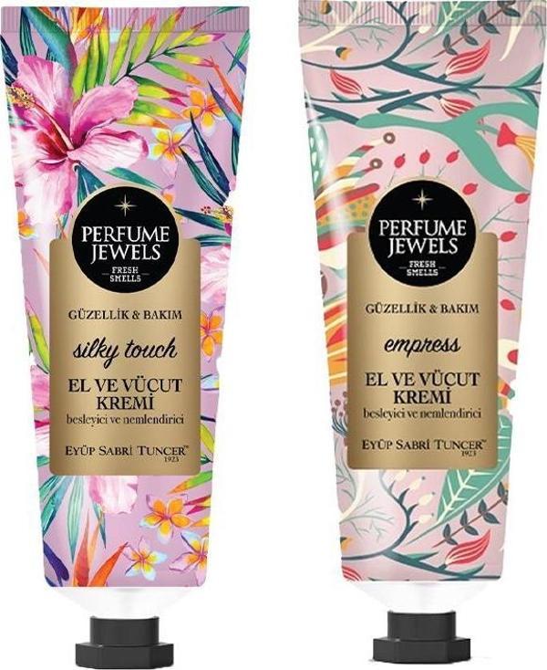 Eyüp Sabri Tuncer Pj El Ve Vücut Kremi Silky Touch ve Empress Tüp 50 Ml - Image 1