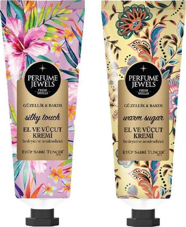 Eyüp Sabri Tuncer Pj El Ve Vücut Kremi Silky Touch ve Warm Sugar Tüp 50 Ml - Image 1