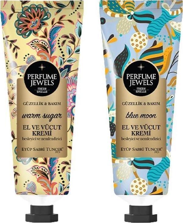 Eyüp Sabri Tuncer Pj El Ve Vücut Kremi Warm Sugar ve Blue Moon 50 Ml Tüp - Image 1