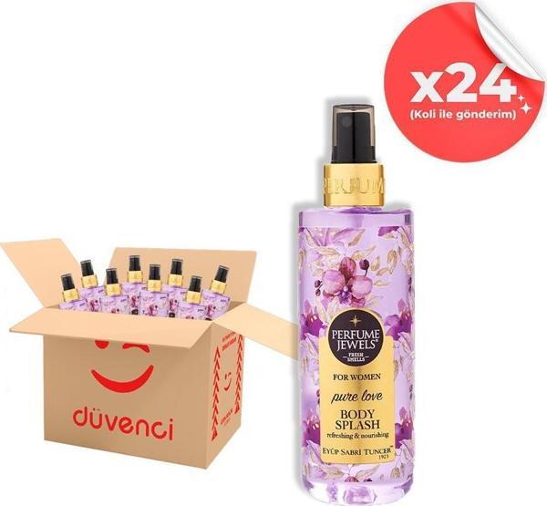 Eyüp Sabri Tuncer Pj Body Splash Pure Love 250 ml x 24 - Image 1