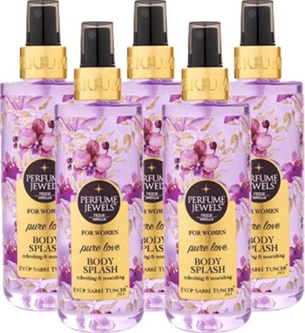 Eyüp Sabri Tuncer Pj Body Splash Pure Love 250 ml X 5 - Image 1