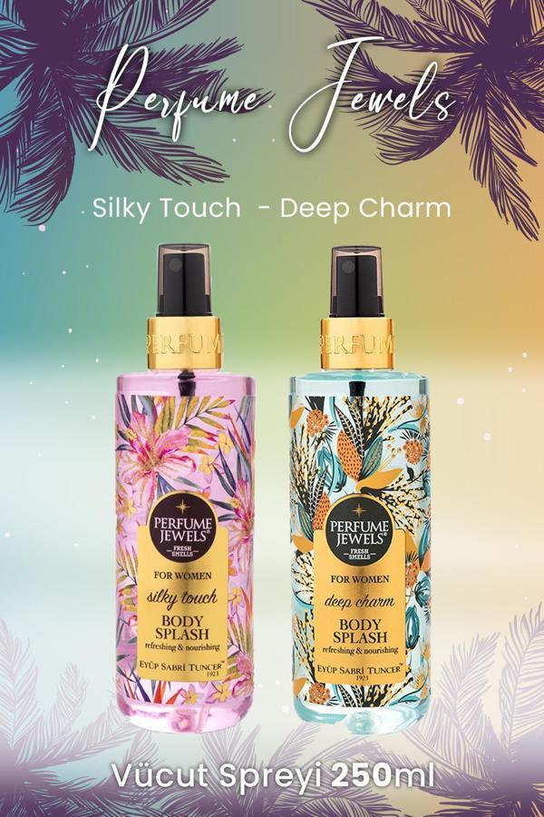 Eyüp Sabri Tuncer Pj Body Splash Silky Touch 250 ml ve Deep Charm 250 ml - Image 1