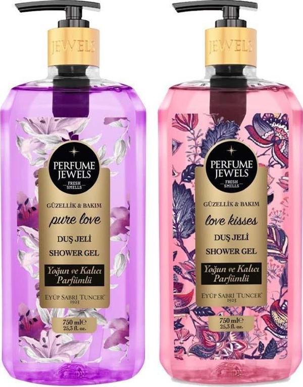 Eyüp Sabri Tuncer Pure Love Duş Jeli Ve Love Kisses Duş Jeli 750 ml - Image 1