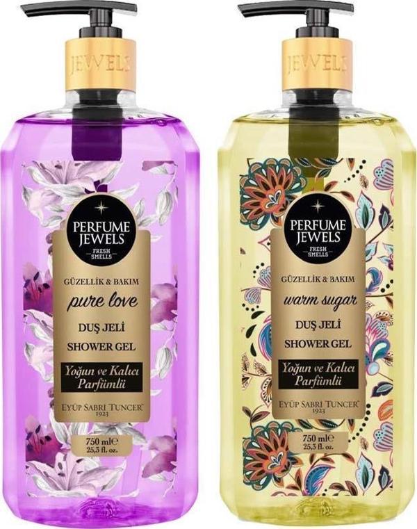 Eyüp Sabri Tuncer Pure Love Duş Jeli Ve Warm Sugar Duş Jeli 750 ml - Image 1