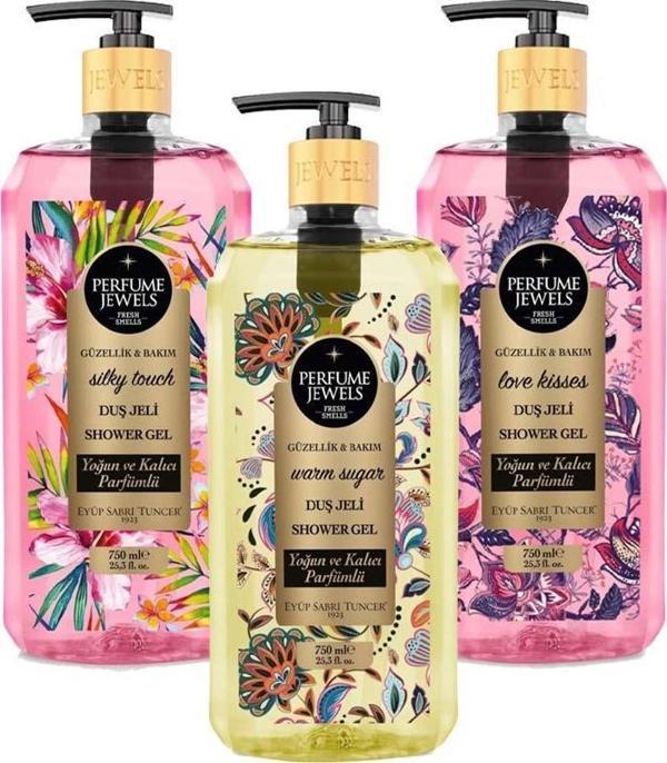 Eyüp Sabri Tuncer Warm Sugar, Silky Touch, Love Kisses Duş Jeli 750 ml - Image 1