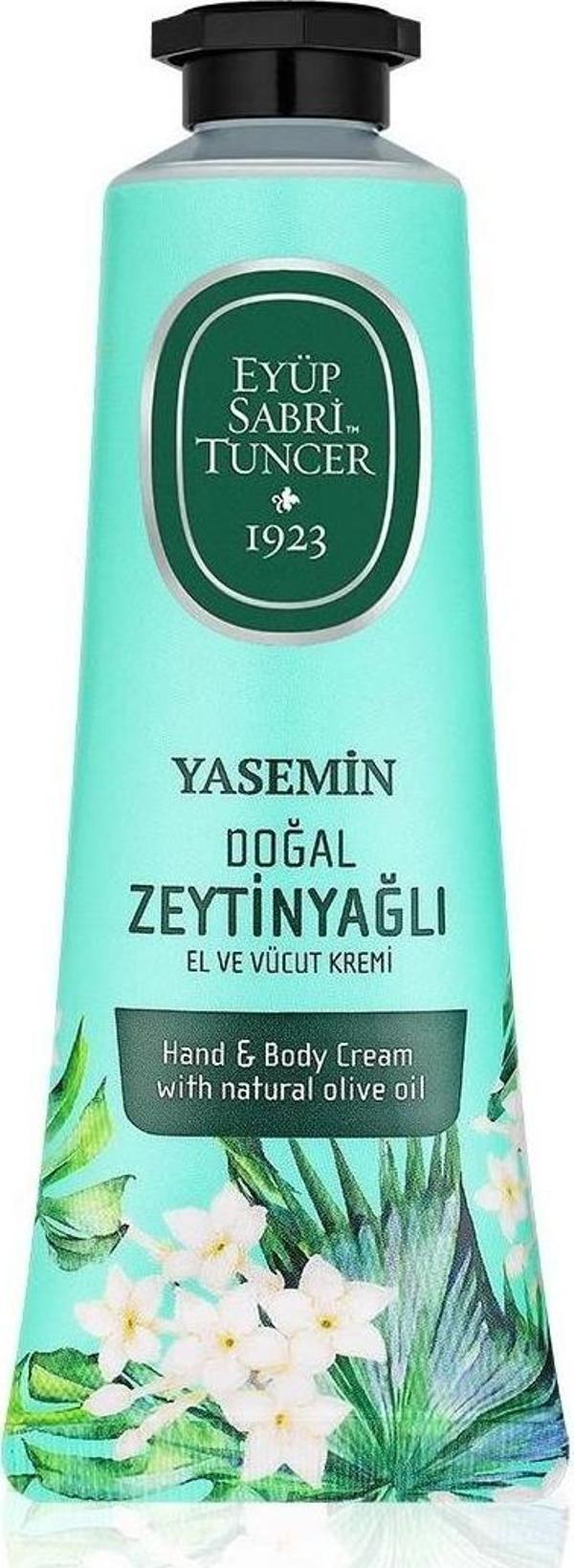 Eyüp Sabri Tuncer Yasemin Doğal Zeytinyağlı El Ve Vücut Kremi 50 Ml - Image 1