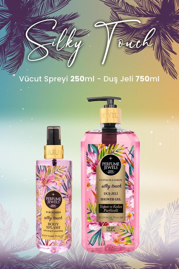 Eyüp Sabri Tuncer Silky Touch Vücut Spreyi 250 ml ve Duş Jeli 750 ml - Image 1