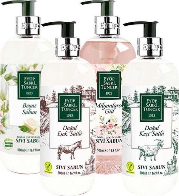 Eyüp Sabri Tuncer Sıvı Sabunları Karma Paket 500 ml - Image 1