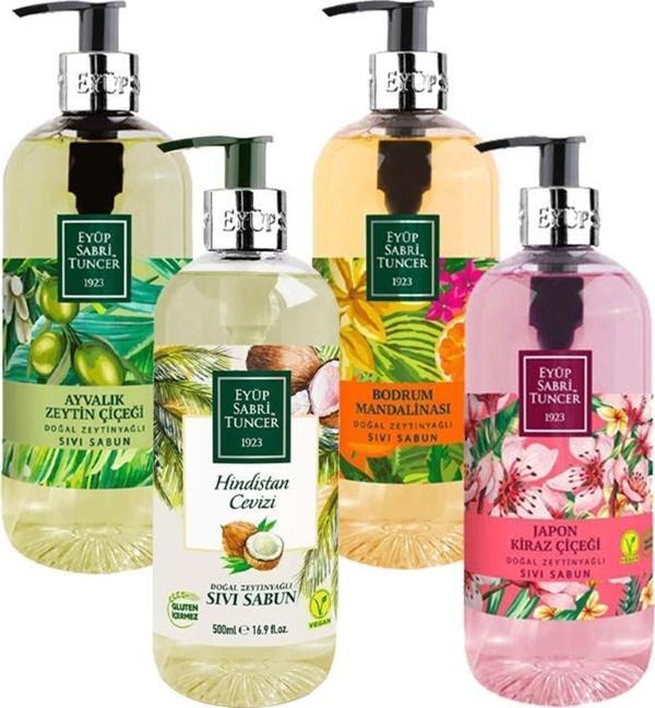 Eyüp Sabri Tuncer Sıvı Sabunları x 4 500 ml - Image 1