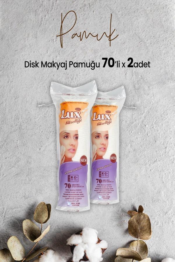Lux Disk Makyaj Pamuğu 70'li x 2 Adet - Image 1