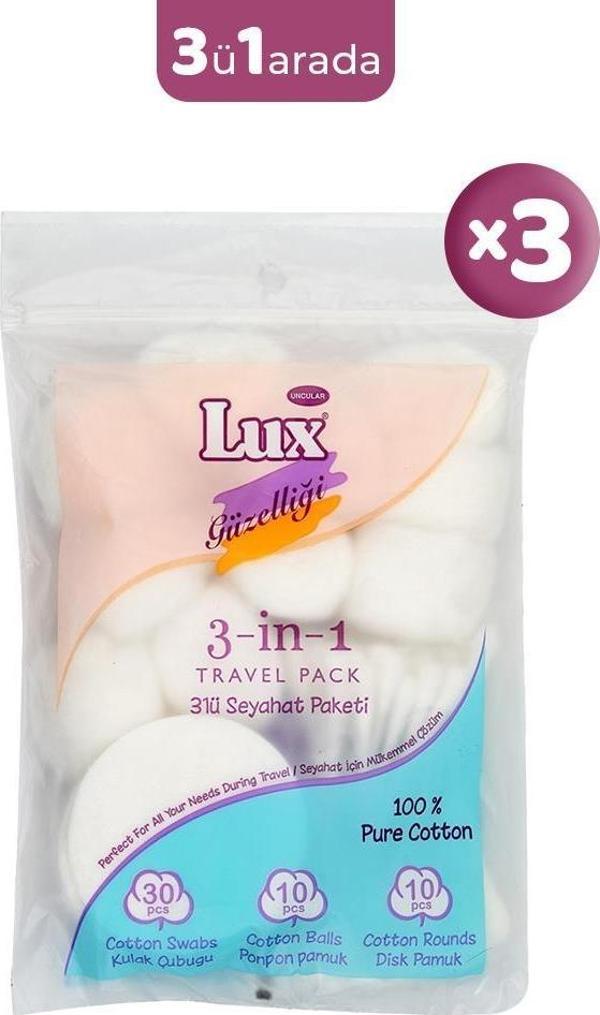 Lux 3' lü Seyahat Paketi x 3 - Image 1