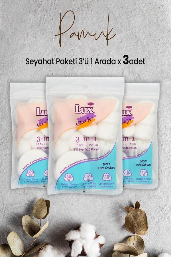 Lux 3' lü Seyahat Paketi x 3 Adet - Image 1