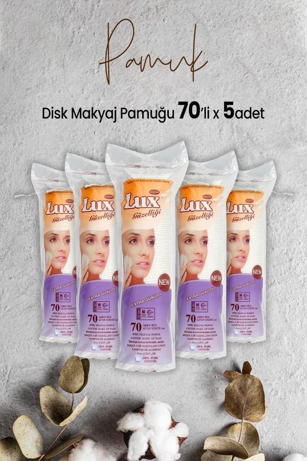 Lux Disk Makyaj Pamuğu 70'li x 5 Adet - Image 1
