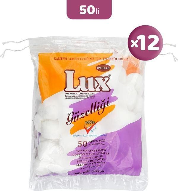 Lux Top Makyaj Pamuğu 50'li x 12 - Image 1