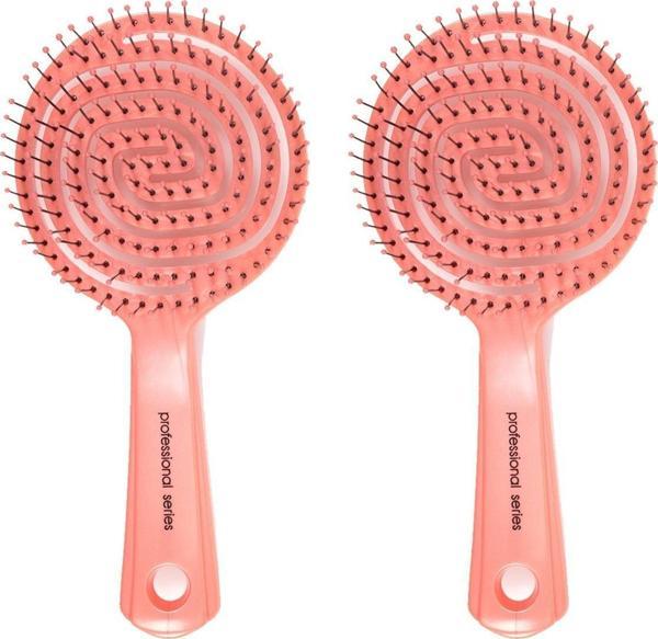 Nascita Üç Boyutlu Oval Saç Fırçası Pembe x 2 - Image 1
