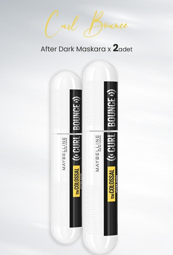 Maybelline New York Maskara Curl Bounce After Dark x 2 Adet - Image 1