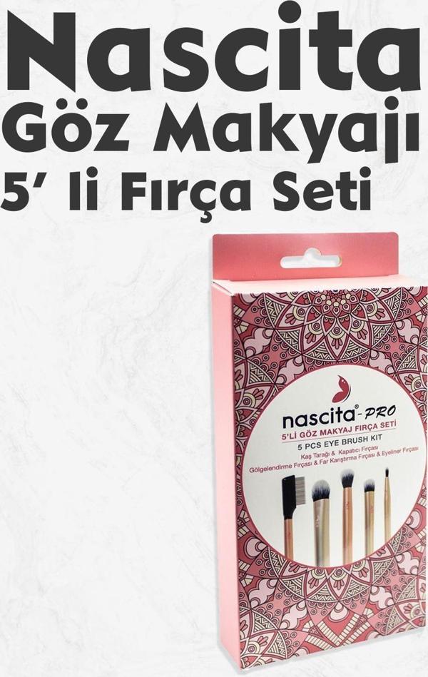 Nascita Göz Makyaj 5' li Fırça Seti - Image 1