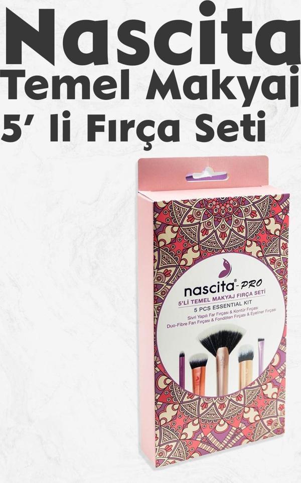 Nascita Temel Makyaj 5' li Fırça Seti - Image 1