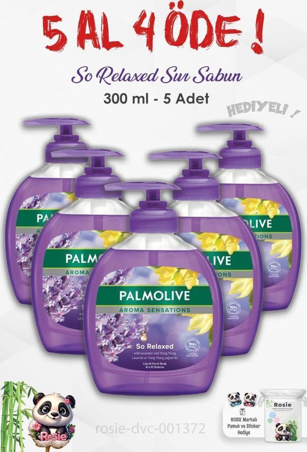 Palmolive  5 AL 4 ÖDE  Aroma Sensations So Relaxed Sıvı Sabun 300 ml ve ROSIE  - Image 1