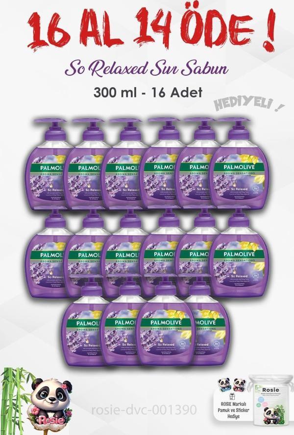 Palmolive 16 AL 14 ÖDE Aroma Sensations So Relaxed Sıvı Sabun 300 ml ve ROSIE  - Image 1