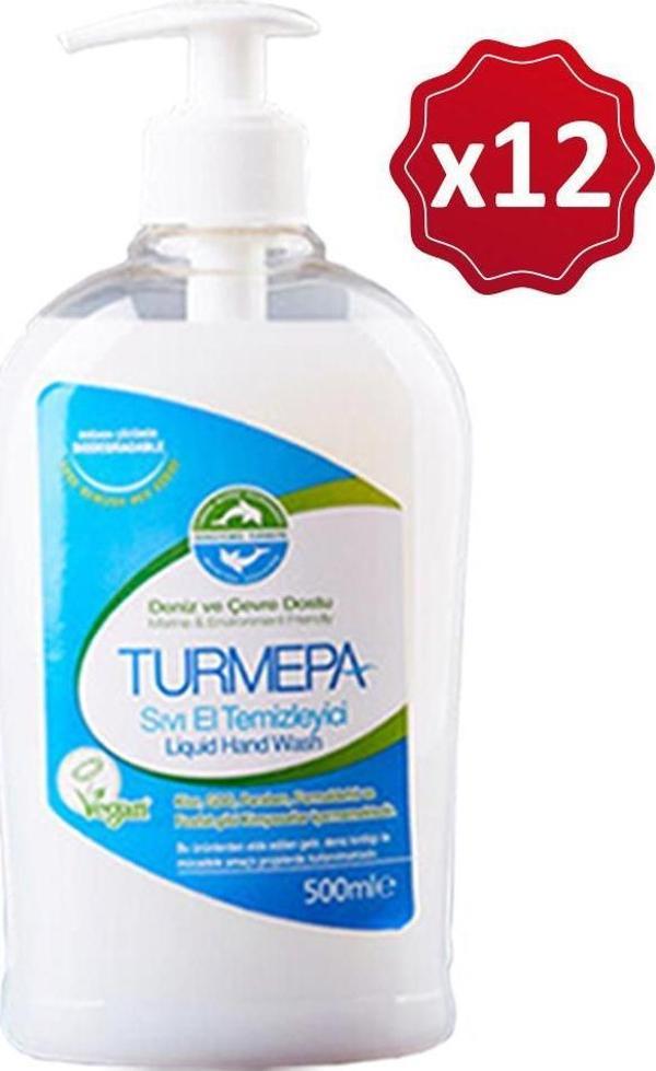 Turmepa Sıvı Sabun 500 ml x 12 - Image 1