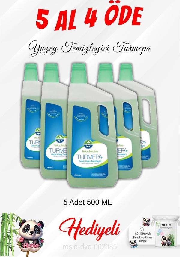 Yüzey Temizleyici Turmepa 1000 ML 5 Al 4 Öde ve Rosie Pamuk - Image 1