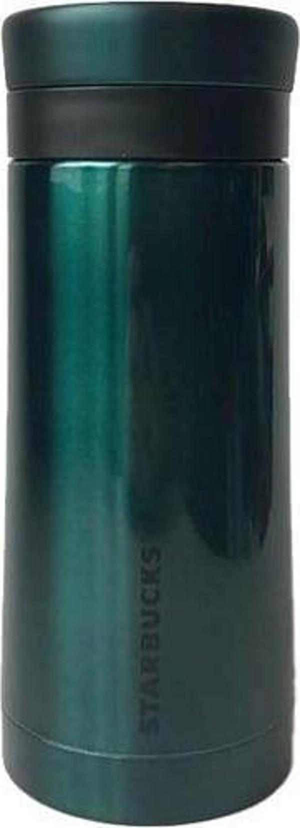 Starbucks Kahve Presi Özellikli Paslanmaz Çelik Termos Metalik Yeşil 296 ml - Image 1