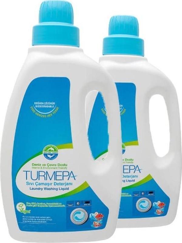 Turmepa 2 lt Sıvı Çamaşır Deterjanı X 2 Adet - Image 1