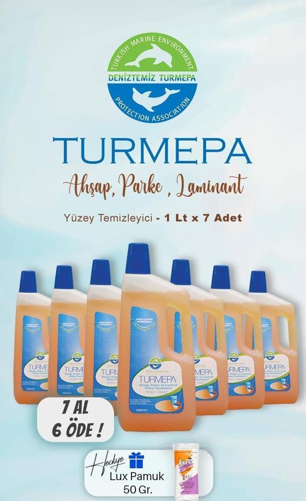Turmepa Ahşap Yüzey Temizleyicisi 1000 ml, 7 AL 6 ÖDE ve Hediye Pamuk - Image 1