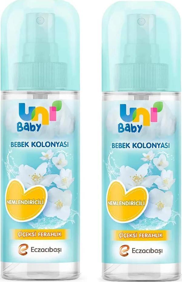 Uni Baby Çiçeksi Ferahlık Bebek Kolonyası 150 ml 2 ADET - Image 1