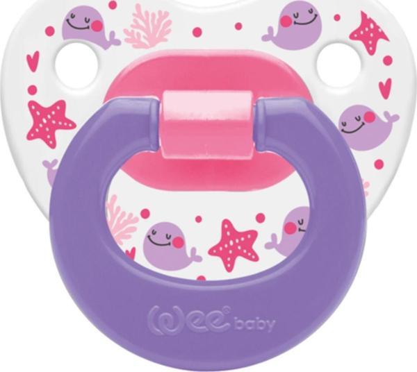 Wee Baby Desenli Damaklı No 2 Emzik 6-18 Ay Mor - Image 1