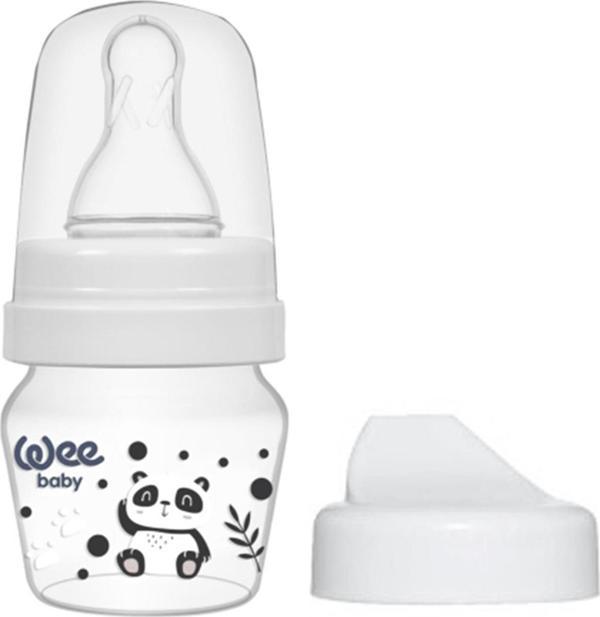 Wee Baby Mini PP Alıştırma Bardağı Seti 30 ml Beyaz - Image 1