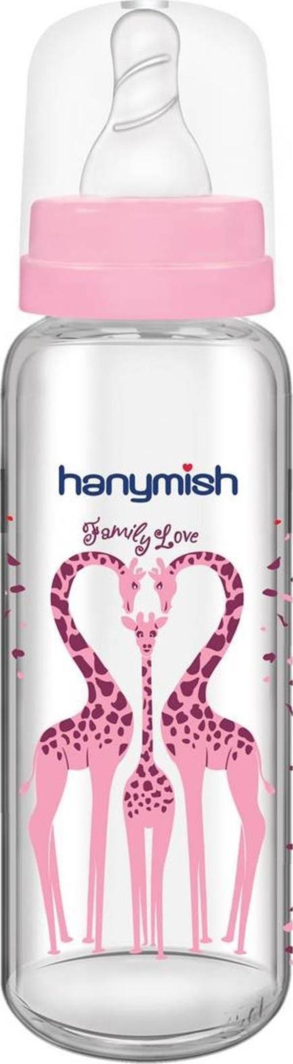 Hanymish 400 Cam Biberon 240 ml Pembe - Image 1