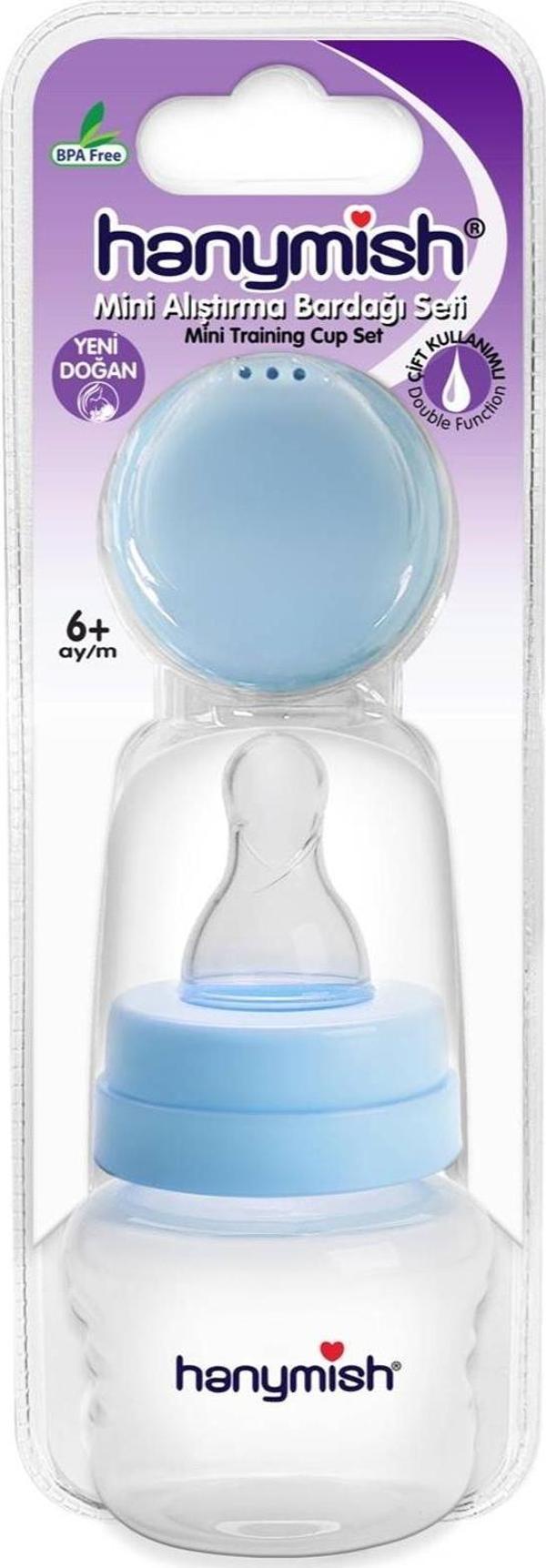 Hanymish 435 Mini Alıştırma Bardak Seti Mavi - Image 1