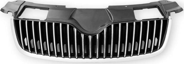 Skoda Fabia 2 Makyajsız 2007-2010 Ön Panjur Izgarası Krom 5J0853668A - Image 1