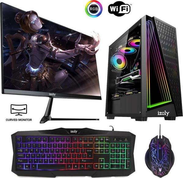 İzoly Dreyfus Ryzen 5 3600 16GB 256GB M.2 NVMe RX 550 4GB 24" Oyuncu Masaüstü Bilgisayarı - Image 1