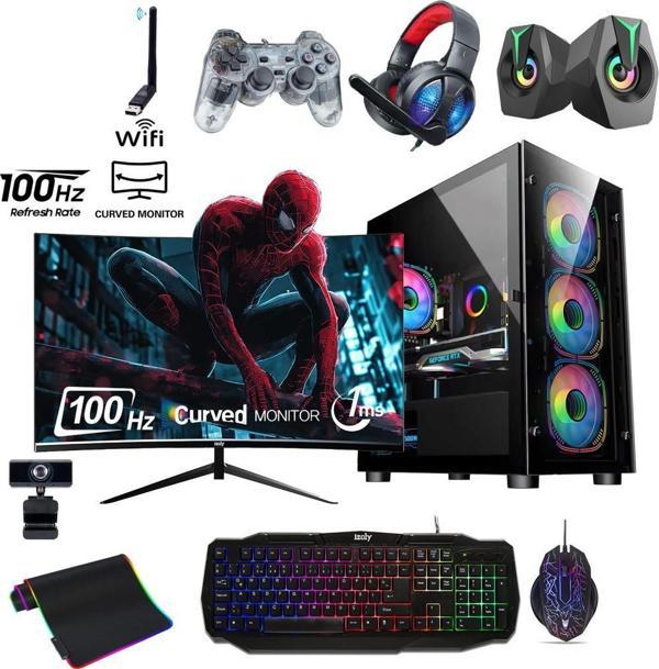 İzoly Lotus X MEGA i5-4570 16GB 256GB SSD RX 580 8GB 24'' Oyuncu Masaüstü Bilgisayarı - Image 1