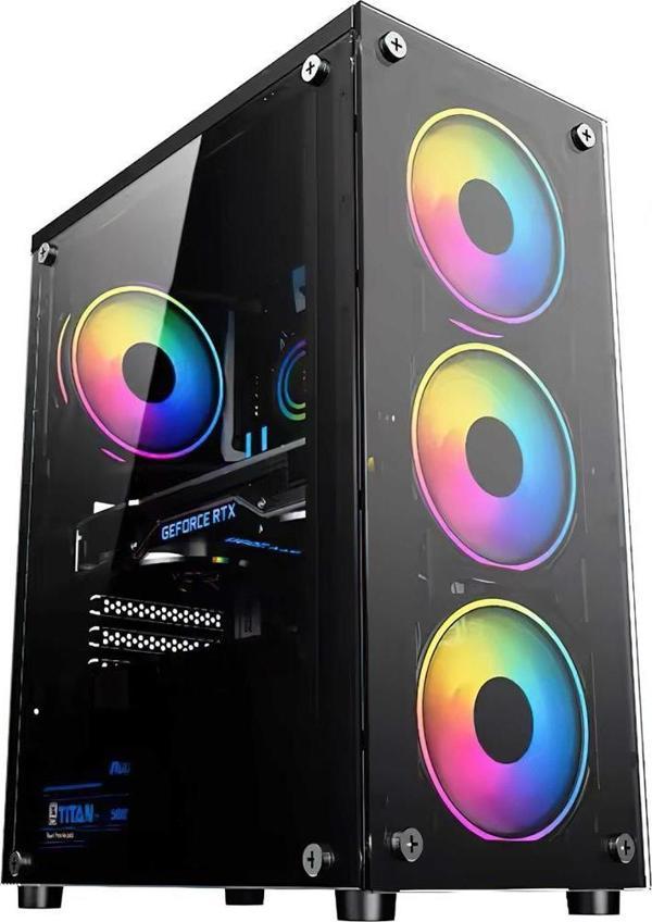 İzoly Ocean i5-4570 16GB 512GB SSD RX 550 4GB Oyuncu Masaüstü Bilgisayarı - Image 1