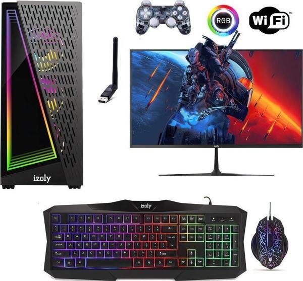 İzoly Ocean X 22M i5-4570 16GB 512GB SSD RX 550 4GB 22'' Oyuncu Masaüstü Bilgisayarı - Image 1