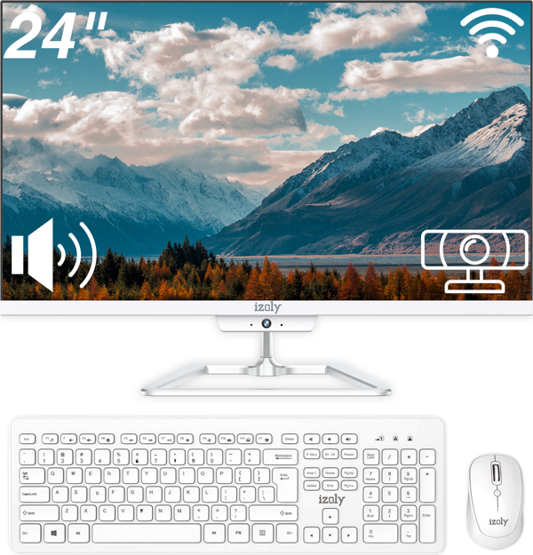 e-Vix Shift i7 2600 3.80 GHz 8GB 256GB SSD 24" All In One Bilgisayar - Image 1