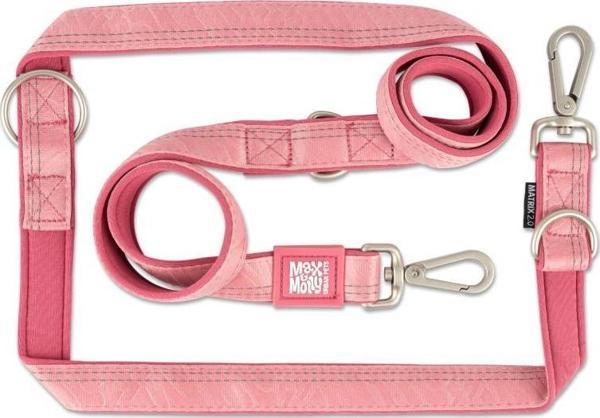 Max Molly Matrix 2.0 Çok Fonksiyonlu Gezdirme Köpek Kayışı Rose Small - Image 1