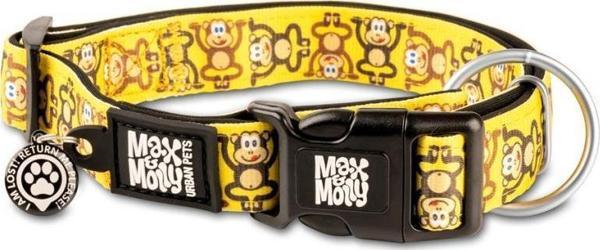 Max Molly Monkey Maniac Smart ID Köpek Boyun Tasması Large - Image 1