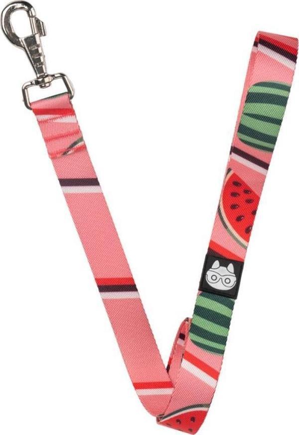Nazz Köpek Gezdirme Tasması Karpuz Pembe Large 2,5X120 Cm - Image 1