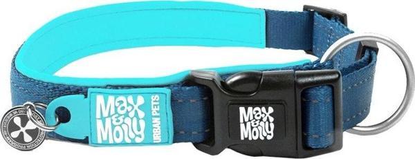 Max Molly Smart ID Matrix Sky Blue Boyun Tasması Small - Image 1