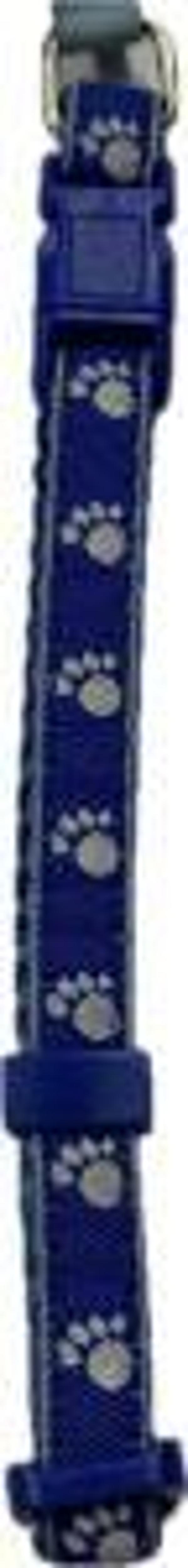 Panda Pati Desenli Köpek Boyun Tasması Mavi 22x35 Cm - Image 1