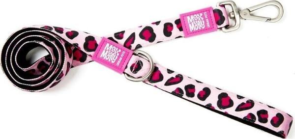 Max Molly Leopard Pink Gezdirme Kayışı Medium - Image 1