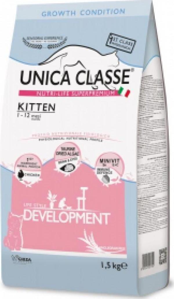 Unica Classe Kıtten Tavuklu Kedi Maması 1.5 Kg - Image 1